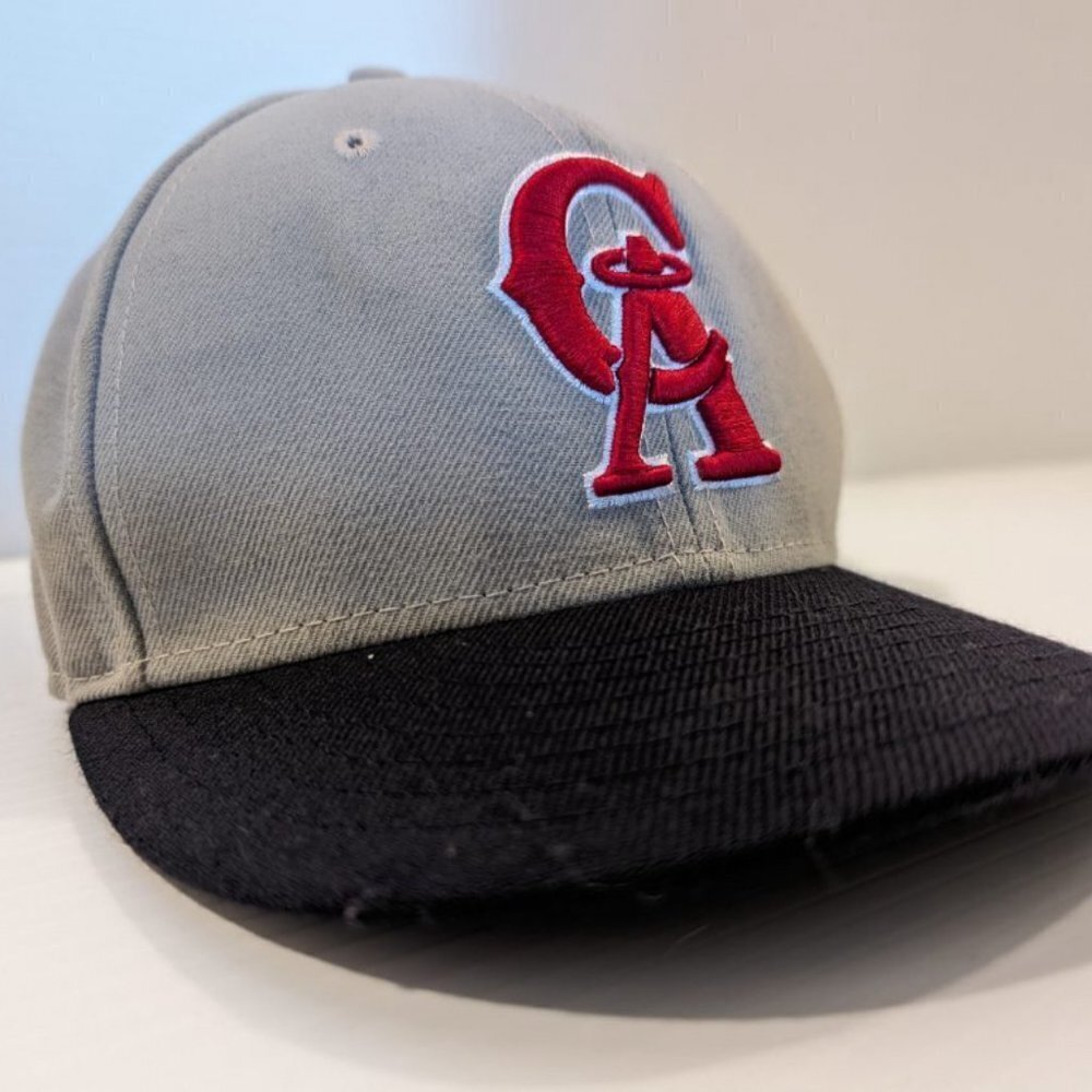 California Angels New Era 59 Fifty Cooperstown Fitted Baseball Hat Size …